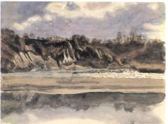  <p>Clair de lune après la pluie<br class='manualbr' />Gravure, novembre 1937</p>