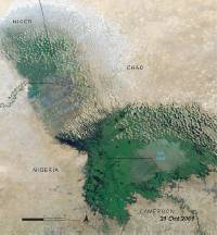  <p>Lac Tchad le 21 octobre 2001 <br class='autobr' />
(Photos UNEP)</p>